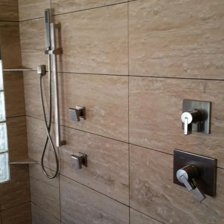 Shower fixture installation for Frozen Pipe Repair in Brownstown